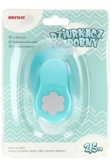 Brewis Dziurkacz ozdobny - Kwiatek 2,5cm MIX