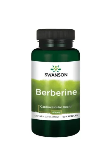 Swanson Berberyna 400 mg - suplement diety 60 kaps.