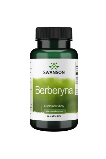 Swanson Berberyna 400 mg - suplement diety 60 kaps.