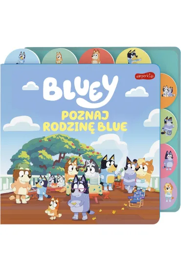 Pakiet: Bluey. Poznaj rodzin� Blue, Bluey. W co si� pobawimy? Ksi��ka z okienkami, Puzzle 2x60 el. SuperColor. Bluey