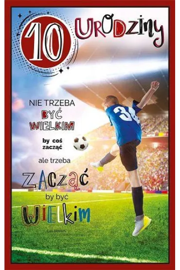 AbCard Kartka okoliczno�ciowa Urodziny 10 U88