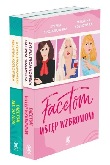Pakiet: Facetom wst�p wzbroniony / Facetom nic do tego - Sylwia Trojanowska, Malwina  Koz�owska