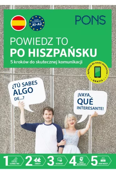 Powiedz to po Hiszpa�sku 5 krok�w do skutecznej komunikacji poziom A1-A2  PONS