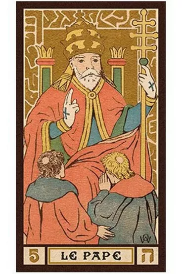 Golden Wirth Tarot, karty do wr�enia - Oswald Wirth