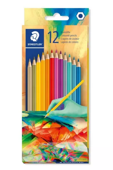 Staedtler Kredki sze�ciok�tne Multiverse 12 kol