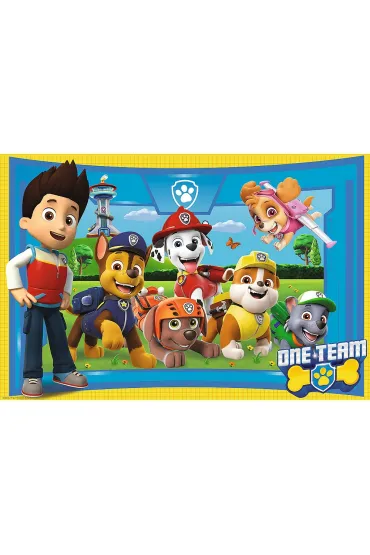 Puzzle 104 el. Super Shape XL. Psi przyjaciele Trefl