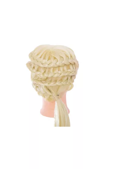 Gwka gowa treningowa fryzjerska naturalne wosy blond