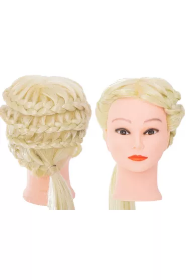 Gwka gowa treningowa fryzjerska naturalne wosy blond