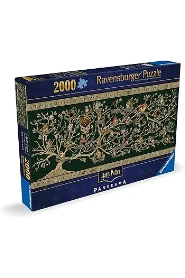 Puzzle 2000 el. 2D Panorama Harry Potter Rodow�d Ravensburger