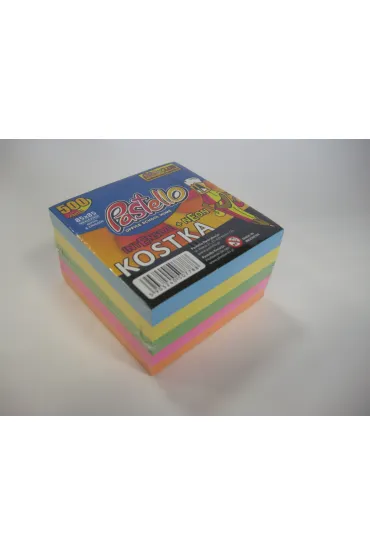 Alfa Pastello Kostka nieklejona Intensive + neon 85x85 mm