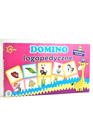 Domino logopedyczne  J-R,  R-L Abino