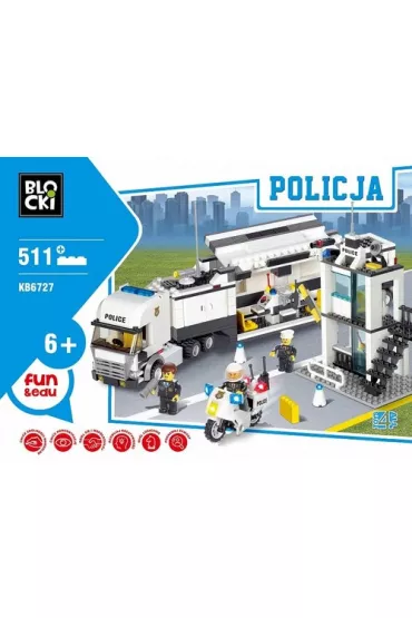 Klocki Blocki Policja Centrum dowodzenia 511 element�w