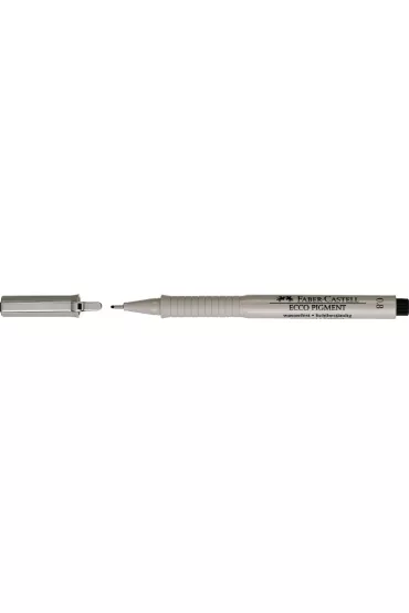 Faber-Castell Cienkopis Ecco Pigment czarny 0.8mm