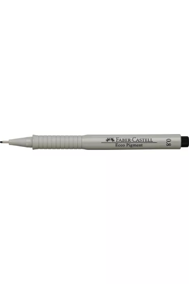 Faber-Castell Cienkopis Ecco Pigment czarny 0.8mm