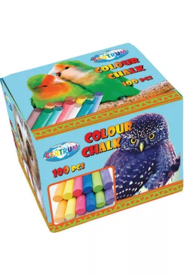 Centrum Kreda tablicowa kolorowa 100 szt.