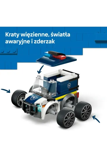 LEGO City Pojazdy — Ci�ar�wka policyjna 60481