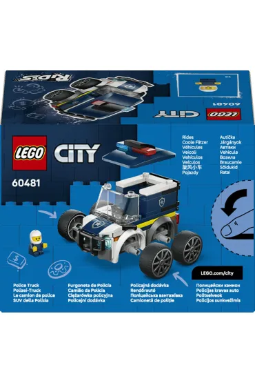 LEGO City Pojazdy — Ci�ar�wka policyjna 60481
