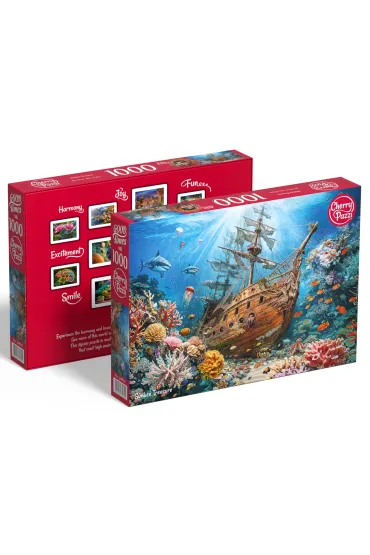 Puzzle 1000 el. Sunken Treasure CherryPazzi