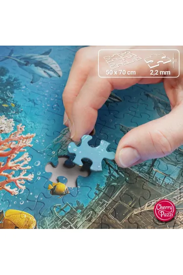 Puzzle 1000 el. Sunken Treasure CherryPazzi