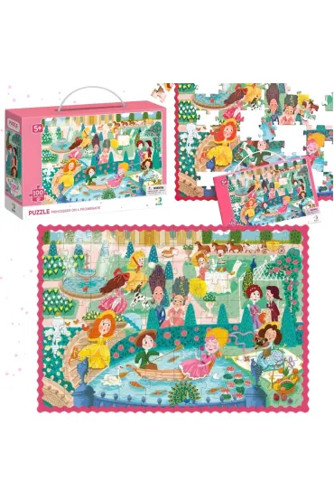 Puzzle 100 el. Ksi�niczki na promenadzie Dodo