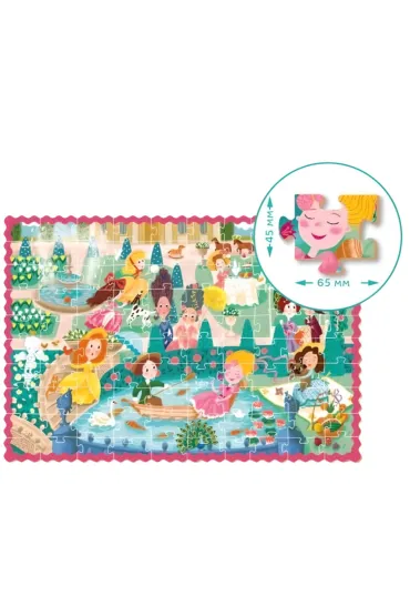 Puzzle 100 el. Ksi�niczki na promenadzie Dodo