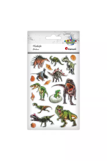 Naklejki wypuk�e dinozaury TITANUM CRAFT-FUN SERIES