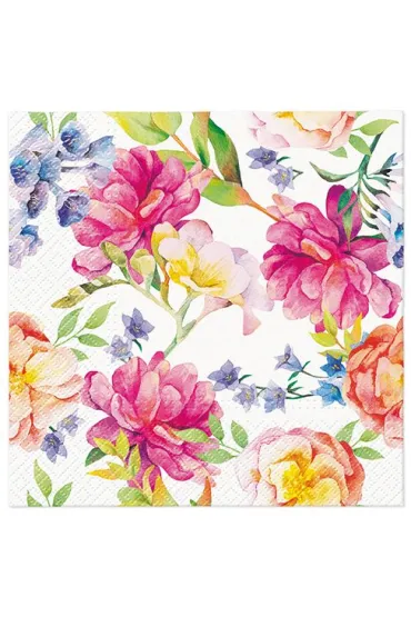Paw Serwetki 33 x 33 cm Orchid with Peony 20 szt.