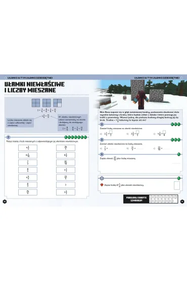 Minecraft. Matematyka. Megazadania 11+ - Katherine  Pate, Dan  Lipscomb