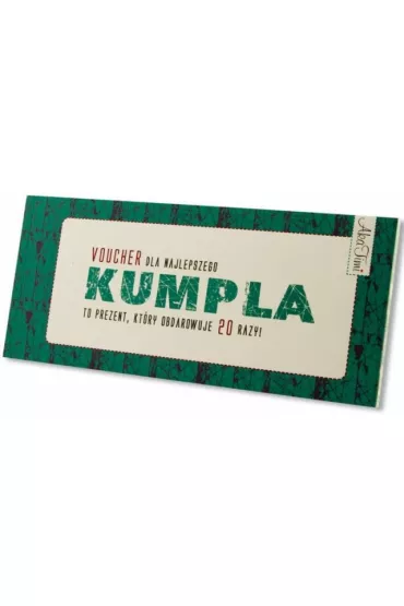 Vouchery dla najlepszego kumpla - Agata Szymendera
