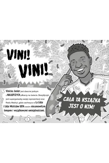 Vinicius Jr. rz�dzi. Football superstars - Simon  Mugford