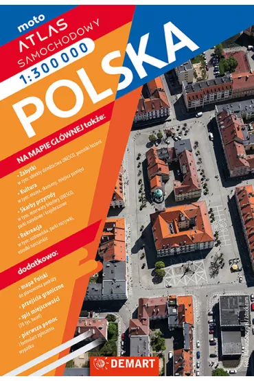 Atlas samochodowy Polska 1:300 000