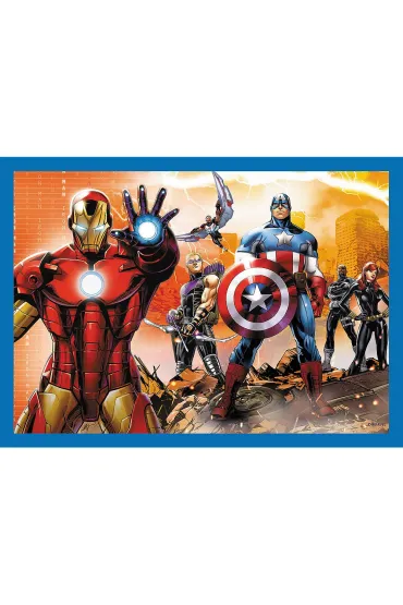 Puzzle 4w1 - Odwa�ni Avengersi (35+48+54+70 el.) Trefl
