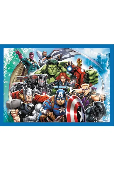 Puzzle 4w1 - Odwa�ni Avengersi (35+48+54+70 el.) Trefl