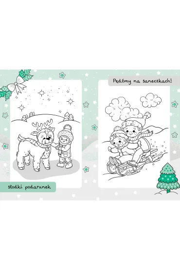 Malowanka B5 Malowanki z Miko�ajem. Choinka SKRZAT 079159