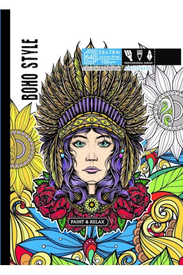 Kolorowanka antystresowa 143x200 32 Boho style