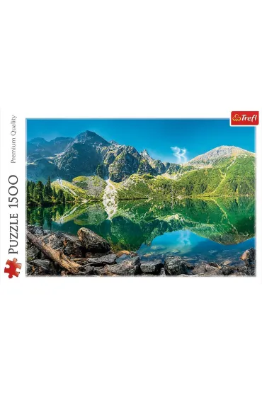 Puzzle 1500 el. Jezioro Morskie Oko, Tatry, Polska Trefl