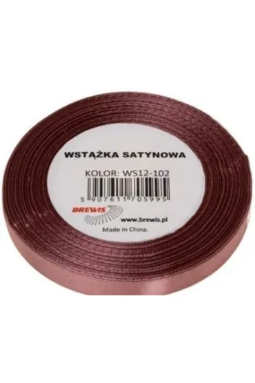 Wst��ka satynowa brudny r� 6mm x 32m