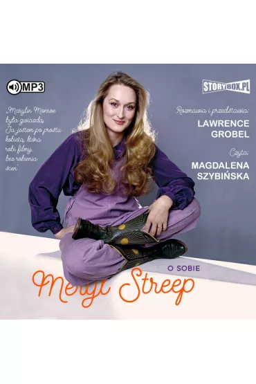 Audiobook Meryl Streep o sobie CD - Lawrence Grobel