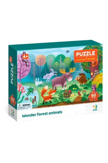 Puzzle 60 el. Biomy. Zwierz�ta le�ne Dodo