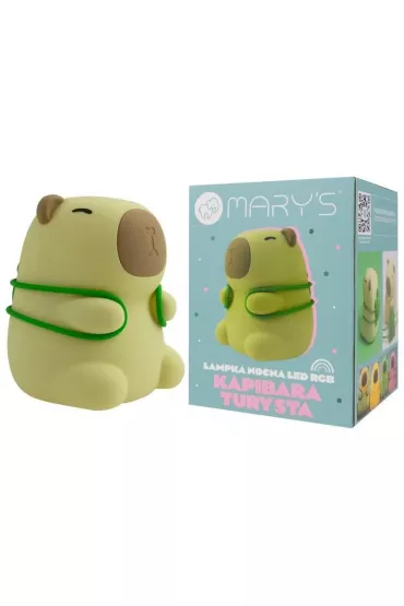 Marys Lampka nocna LED Kapibara Turysta