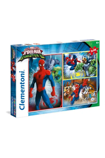 Puzzle 3x48 el. Spiderman and the Sinister Six 25217 Clementoni