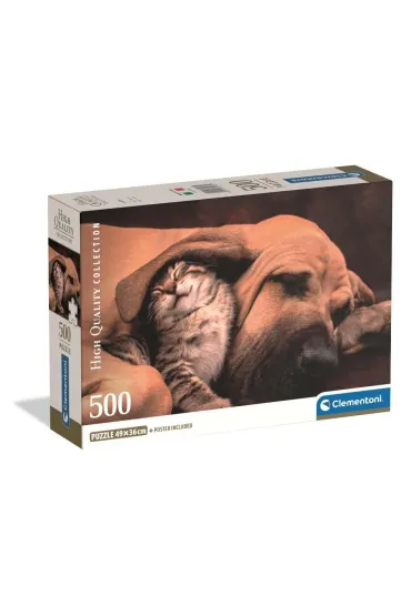 Puzzle 500 el. Cuddles Clementoni