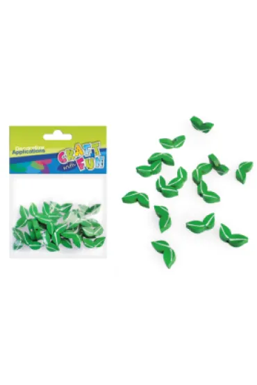 Craft with Fun Ozdoba dekoracyjna drewniana listki