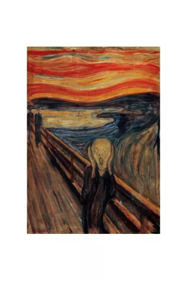 Puzzle 1000 el. Museum Collection. Munch, L'Urlo Clementoni