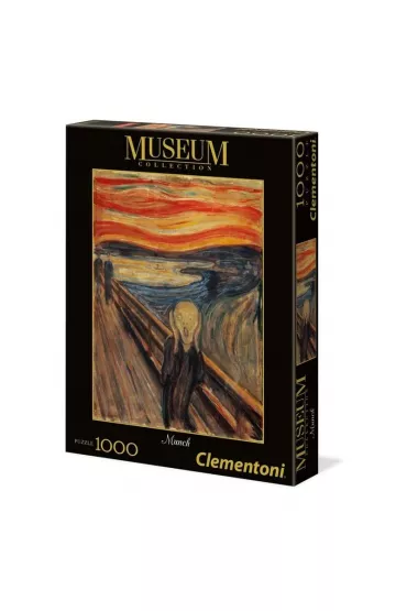 Puzzle 1000 el. Museum Collection. Munch, L'Urlo Clementoni