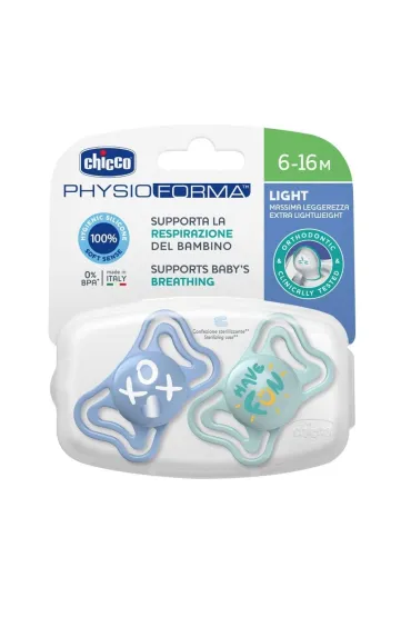 Chicco Smoczek uspokajaj�cy PhysioForma Light nieb 6-16m