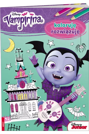 Vampirina Koloruj� rozwi�zuj� *