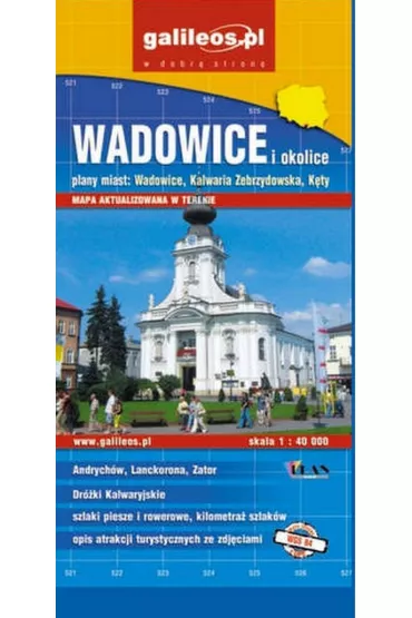 Wadowice i okolice mapa/Galileos/