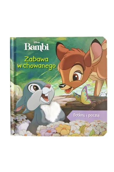 Zabawa w chowanego. Disney Bambi. Ksi��eczka sensoryczna - Ilona  Siwak