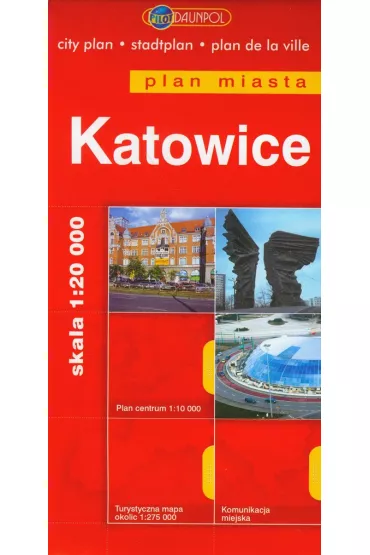 Katowice plan miasta 1:20 000/Europilot//